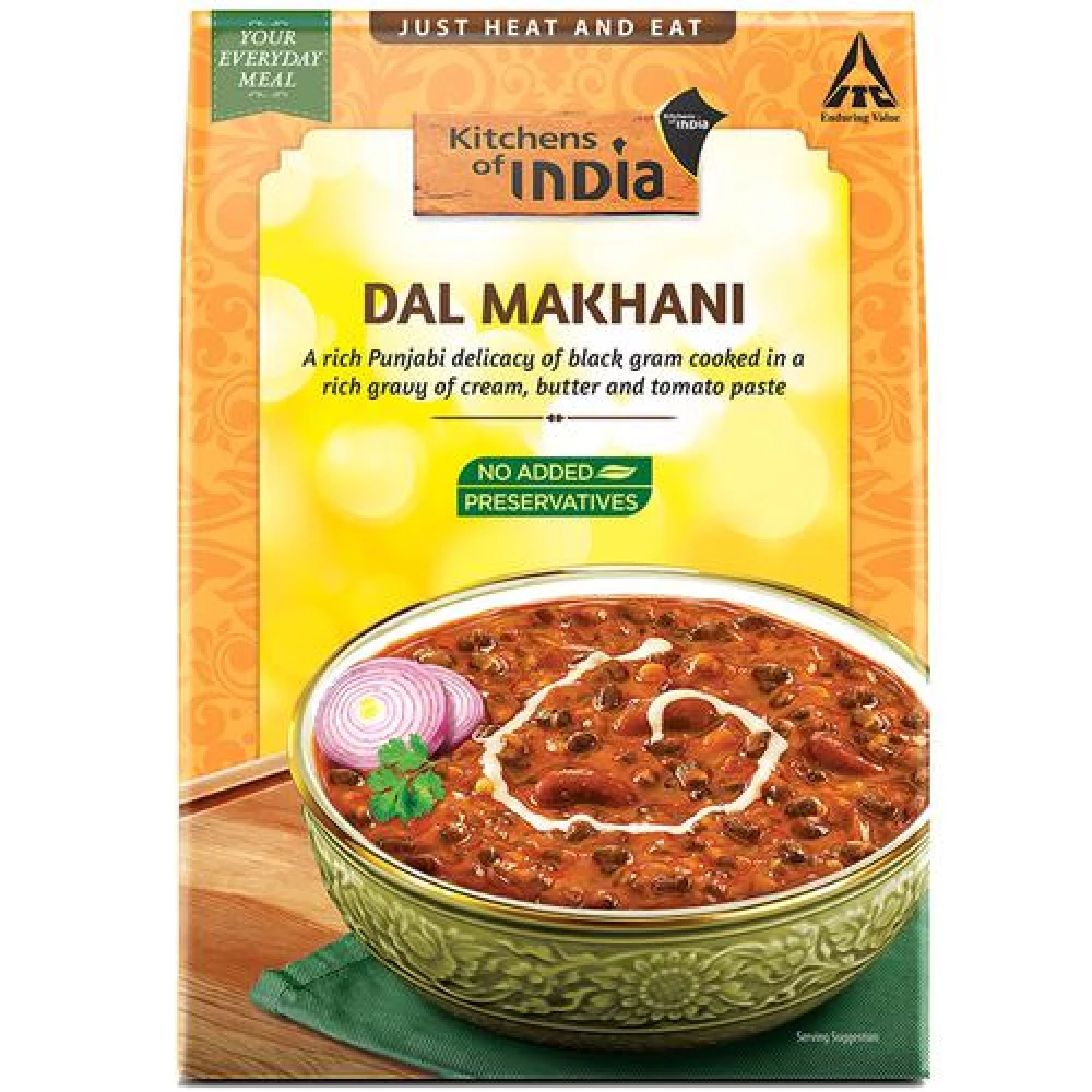 Kitchens Of India Dal Makhani - Ready To Eat Indian Dish, 285 g Carton-2.webp